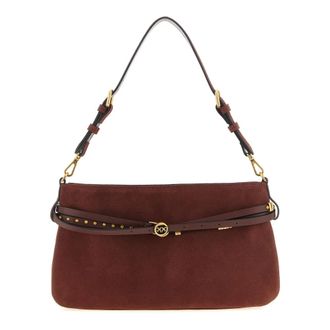 Pinko Belt Medium Schoudertas - Dames - Schoudertassen - Rood - ONE Size - Katoen - Tassen