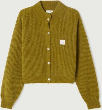 American Vintage Vest met lange mouwen en opstaande kraag, EAST