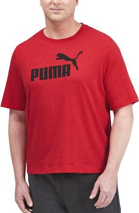 Puma Mens Essentials Logo T-Shirt (Available in Big & Tall) Red, XXL