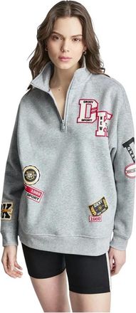 DKNY Mujer, Sudaderas, Gris, Talla: L