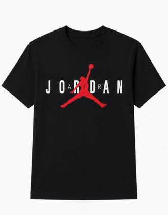 Nike Mens Nike Jordan Mens Jumpman Logo T-Shirt in Black - Size: 36