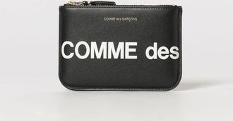 Comme Des Gar&ccedil;ons Portafoglio in pelle con logo