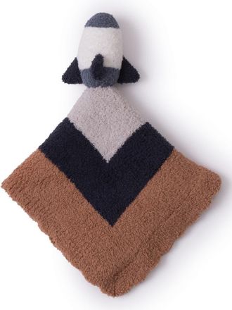 Barefoot Dreams CozyChic Spaceship Lovey Soother Blanket in Stone Multi at Nordstrom