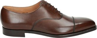 Crockett & Jones Bruine Zakelijke Schoenen Hallam Model - Heren - Nette schoenen - Bruin - 46 1/2 EU - Leer - Schoenen