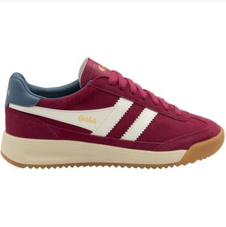 Gola Womens Tornado 88 Sneakers In Cerise/off White/moonlight