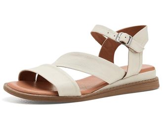 Miz Mooz Harmony Wedge Sandals Womens Wedge Shoes Cream : EU 42 (US Womens 10.5-11) B - Medium, Leather
