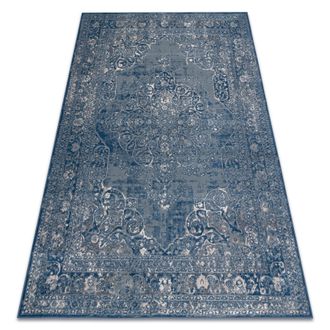 RugsX RugsX Nain Rug in Blue | Size: 80 cm x 150 cm