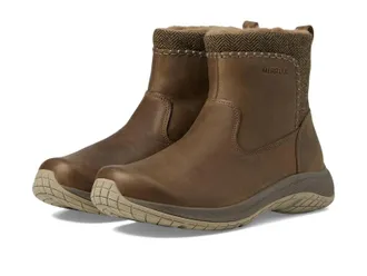 Merrell Merrell Encore IceMid Zip J005998Z Women Otter Fleece Lined Snow Boot MEW1355