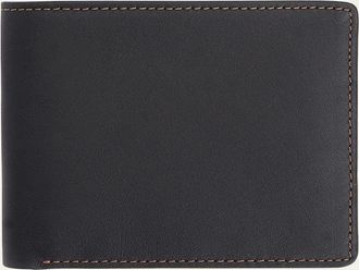 Royce Leather Personalized Leather RFID-Blocking Trifold Wallet