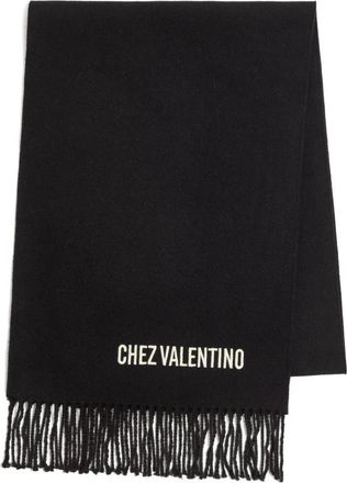 Valentino Scarf Bandeaux 35x 180 - Heren - Wintersjaals - Zwart - ONE Size - Accessoires