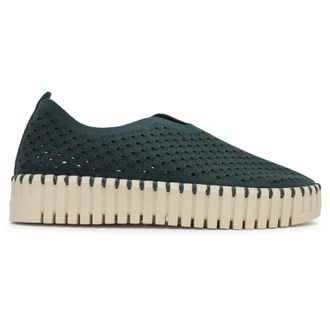 Ilse Jacobsen Tulip 3373 Textile Womens Slip On Shoes - Beetle - Size:UK 6