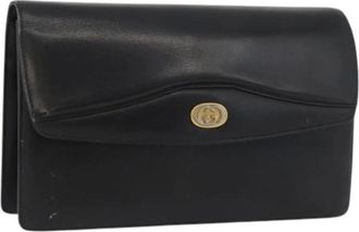 Gucci Pre-owned Clutches, female, Black, Size: ONE SIZE Pre-owned Vintage Shoulder Bag