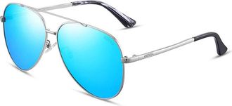 Generic Polarized Sunglasses for Men - Double Beam Frame, HD Driving, Adjustable 130&deg; Flexible Temple, Anti-Glare for Driving and Fishing