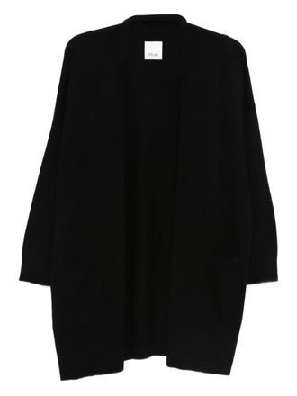 Allude Vest met open voorkant - Zwart