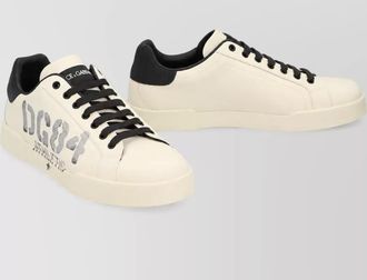 Dolce & Gabbana leather low-top sneakers