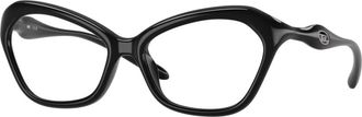 Diesel Mode Bril Dl 6003U Stijl 2001 - unisex - Brillen - Zwart - 55 MM - Accessoires
