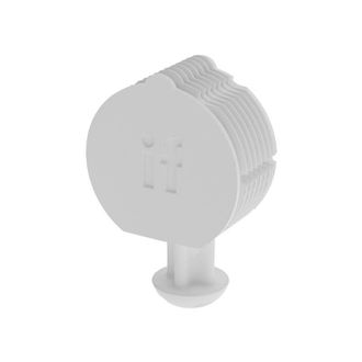 OEM Herraje De Uni&oacute;n Peanut 1 Acabado Gris, Blanco (200u) Acabado Blanco