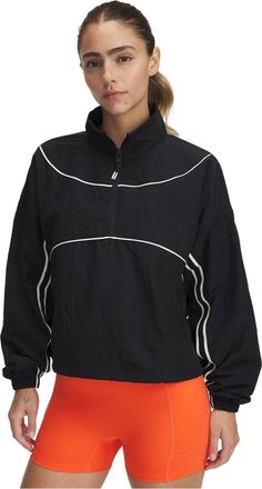 Under Armour Run 96-jas voor dames (Zwart)