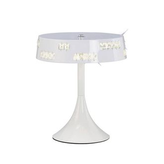 Netlighting Phoenix Table Lamp 18 X 0.5W LED 4000K WhiteCrystal in White