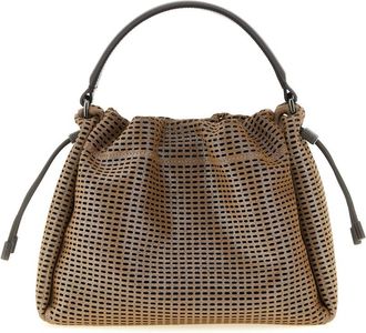 Brunello Cucinelli Brown Mellow Small Bucket Bag
