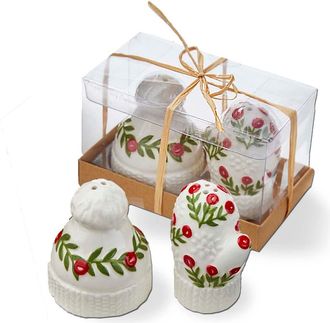 Tag Holiday Hat and Mitten Salt and Pepper Shakers Set in White at Nordstrom