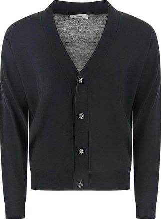 Lardini Cardigan con scollo a V - - Knitwear - Uomo - Nero - M