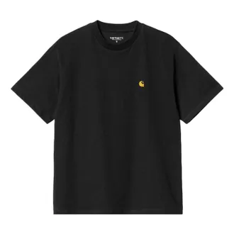 Carhartt Work in Progress (WMNS) Carhartt WIP Chase Short Sleeve T-Shirt Black I033045-00F-XX