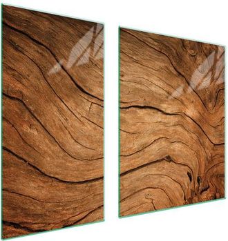 OEM Placa Protectora De Vidrio Para Estufa 90x52 Le&ntilde;a