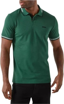 HUGO BOSS Paul Polo - Heren - Polos - Groen - XL - Katoen - Tops