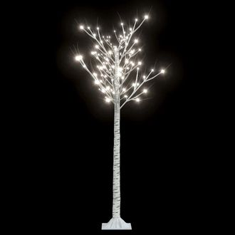 vidaXL &Aacute;rbol De Navidad Led Blanco Fr&iacute;o Sauce Interior Exterior 1,5 M Vidaxl