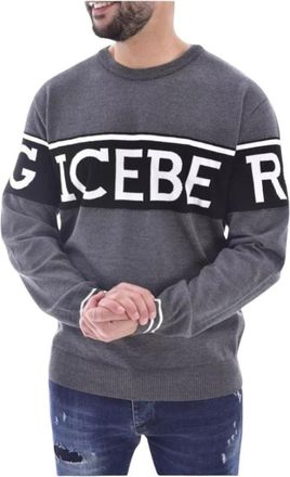 Iceberg Uomo, Maglie, Grigio, L, new