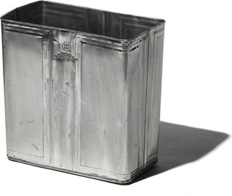 Puebco Rectangular basket in steel