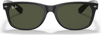 Ray-Ban Sunglasses Rb2132 622 New Wayfarer Black/Green G 15 Unisex