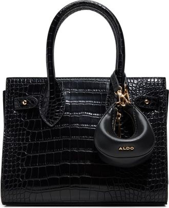 Aldo Aureliee Top Handle Bag in Black at Nordstrom