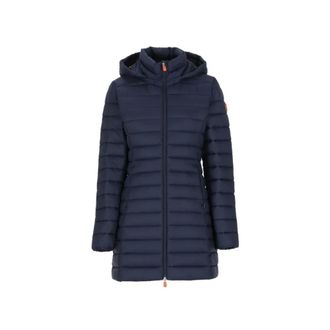 Save The Duck Down Coats, female, Blue, M, Blue Carol Coats for Women