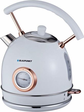 Blaupunkt Eks802wh Tetera El&eacute;ctrica 1,8 L 3000 W Oro, Blanco