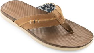 Johnnie-O Starboard Flip Flop in Taupe at Nordstrom, Size 10