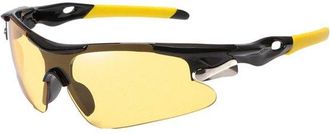 OEM Gafas De Ciclismo, Lentes Polarizadas, Protecci&oacute;n Uv, Resistentes Al Viento, Ultraligeras Para Deportes Al Aire Libre - Amarillas