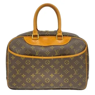 Louis Vuitton Pre-owned Handbags, female, Brown, Size: ONE SIZE Pre-owned Deauville Handbag