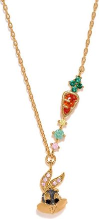Girls Crew Looney Tunes Bugs Bunny Pendant Necklace in Gold at Nordstrom