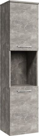 Badplaats Badplaats Columna De Ba&ntilde;o Montreal 30 X 30 X 131 Cm - Gris Hormi