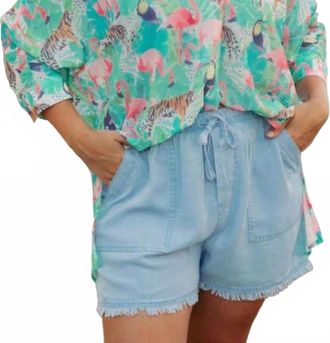 Velvet Heart Simone Short In Powder Blue