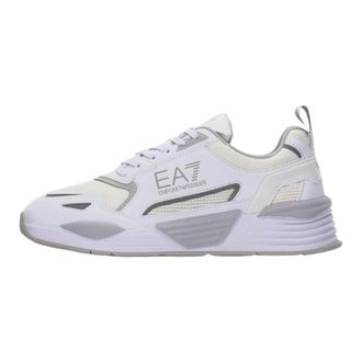 Emporio Armani Low Top Sneakers - Heren - Sneakers - Wit - 42 EU - Schoenen