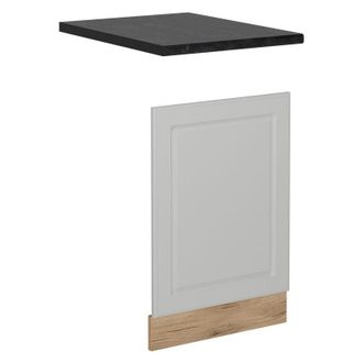 Vicco Pannello frontale per lavastoviglie R-Line, Bianco casa di campagna, 45 cm, pl Antracite Vicco