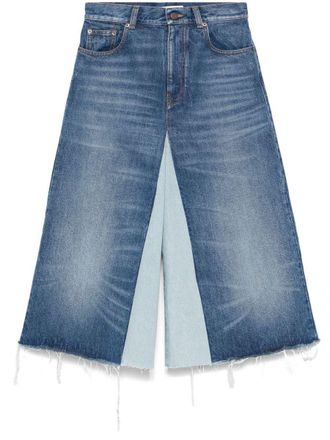 Chloé Denim Midi Skirt Clothing
