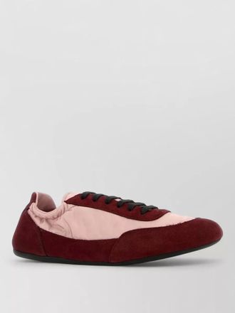 Prada two-tone low-top sneakers