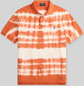 Polo Ralph Lauren Regular Fit Poloshirt aus reiner Baumwolle in Orange, Gr&ouml;&szlig;e XXL