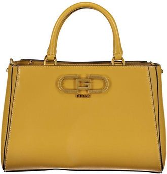 Guess Yellow Polyethylene Womens Handbag