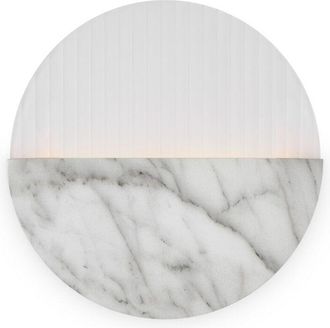 Maytoni Maytoni Jupiter L&aacute;mpara De Pared Led Moderna Integrada De M&aacute;rmol 3000k 200lm Pantalla Blanca