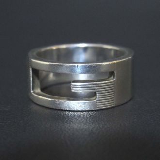 Gucci Silver Silver 925 Band Ring (Pre-Owned)